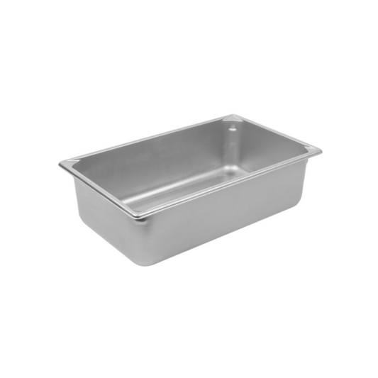 Bandeja/Inserto de acero inoxidable tamaño completo, 6" de profundidad. Marca Vollrath modelo 30062