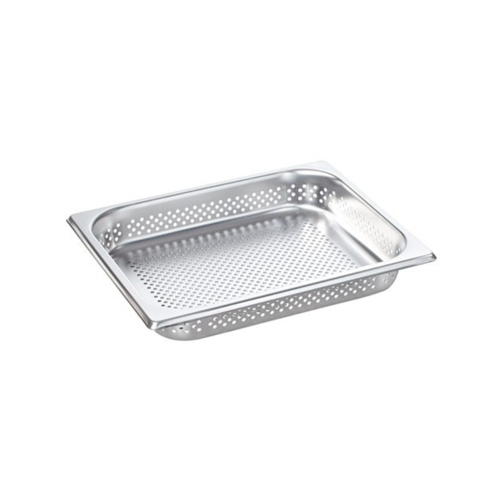 Contenedor perforado acero inoxidable modelo 6015.1165 . 1/1 GN (325 x 530 mm) 55 mm prof Para horno Rational