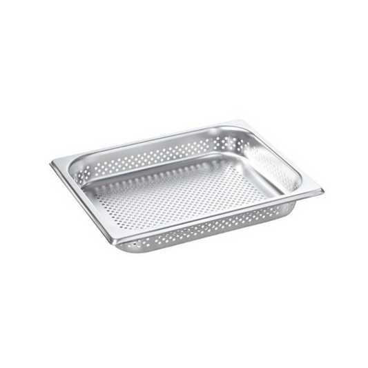 Contenedor perforado acero inoxidable modelo 6015.1165 . 1/1 GN (325 x 530 mm) 55 mm prof Para horno Rational