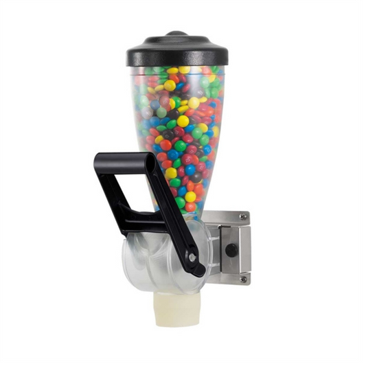 Dispensador de alimentos secos y dulces. Se monta a la pared. Un litro de capacidad. Marca Server Modelo 86670