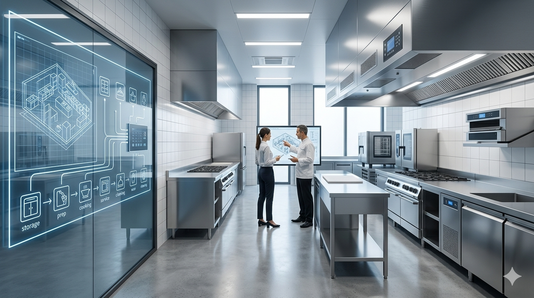 Guía Completa: Cómo Equipar una Cocina de Hotel desde Cero [2026]