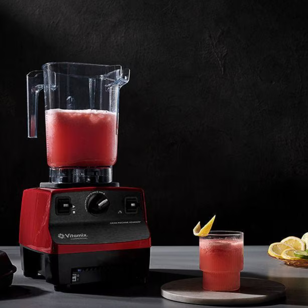 Licuadora para uso comercial Drink Machine Advance with red base, 48 oz