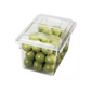 Caja sin tapa de policarbonato para alimentos  18 litros 30.5 x 46 x 23 cm Marca Cambro Modelo 12189CW-135