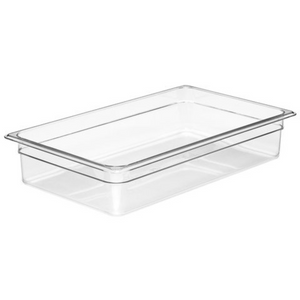 Camwear® bandeja, 13.7 cuartos de galón de capacidad, 10.16 cm de profundidad, tamaño completo. Marca Cambro Modelo 14CW135.