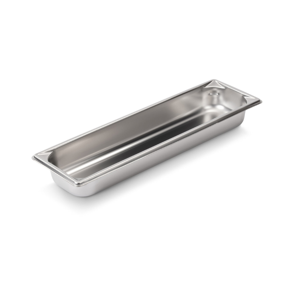 Fuente de acero inoxidable tamaño 1/2. 2.5" de profundidad. Marca Vollrath Modelo 30522
