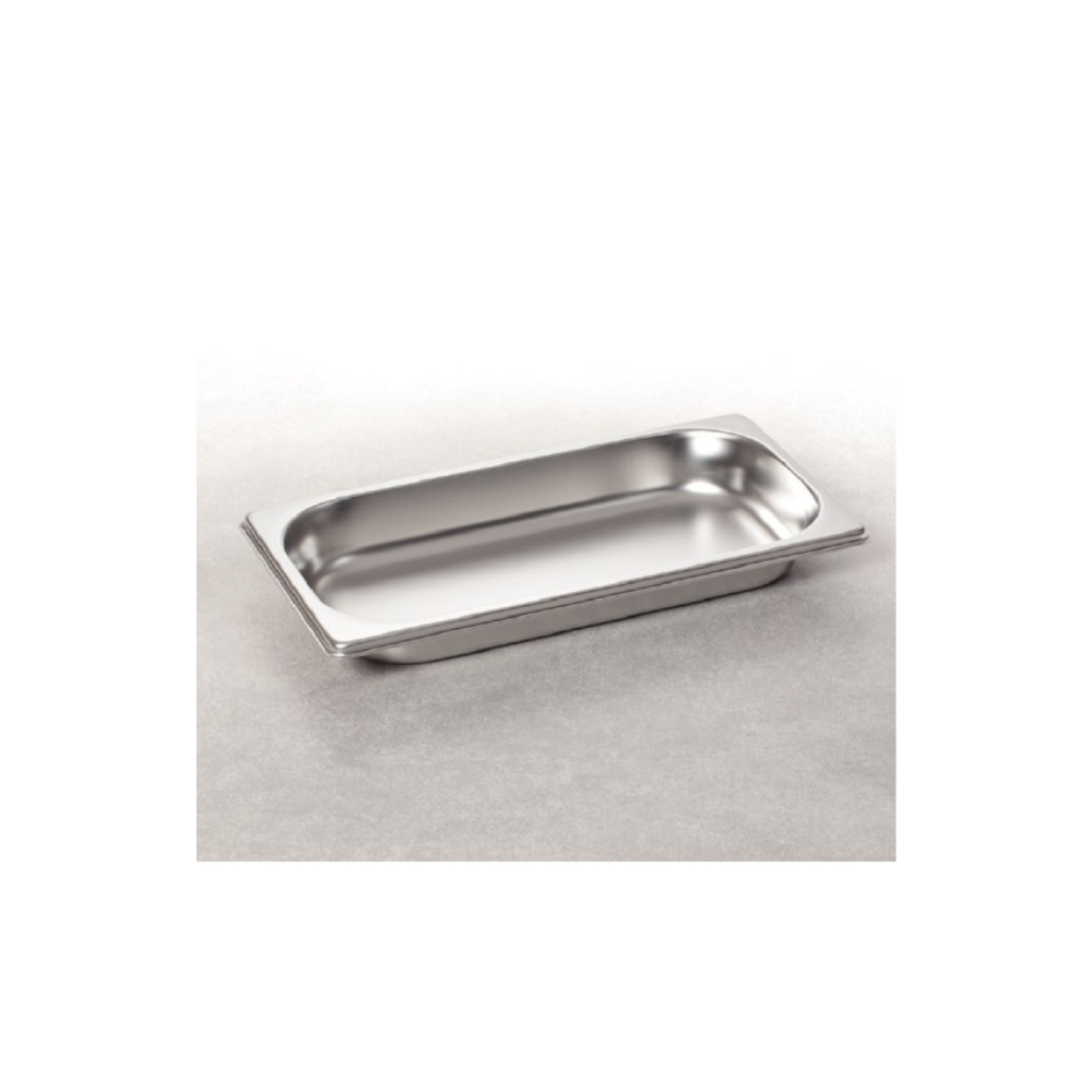 Contenedor de acero inoxidable 1/3 GN (325 x 176 mm) 40 mm prof. Marca Rational Modelo 6013.1304