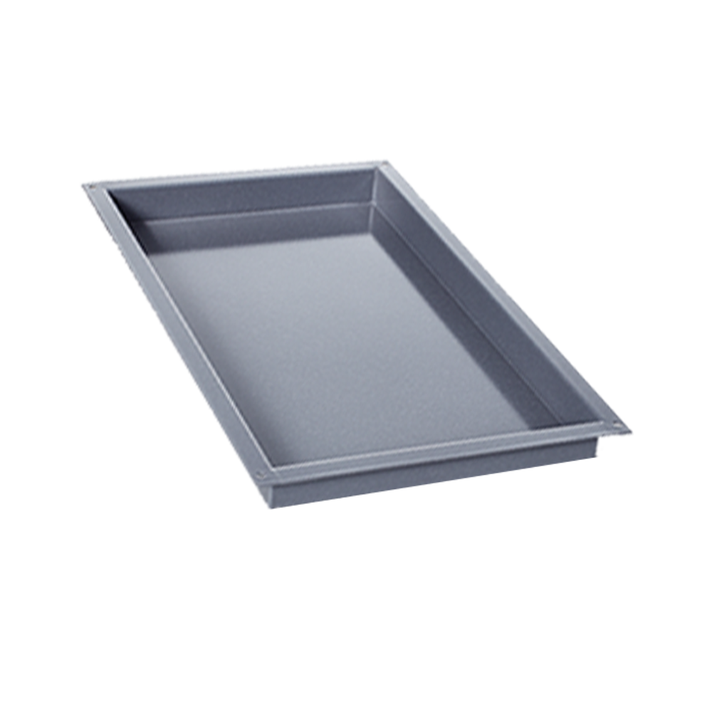 Charola de granito esmaltado. 1/1 Gn  (325 x 530 mm) y 40 mm prof. Marca Rational Modelo  6014.1104