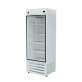FSL-19V Congelador vertical 1 puerta 19 pies,vidrio templado, display electrónico.