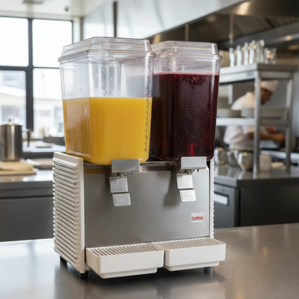 Dispensador Bebidas Frías Crathco D25-4 Doble 38L
