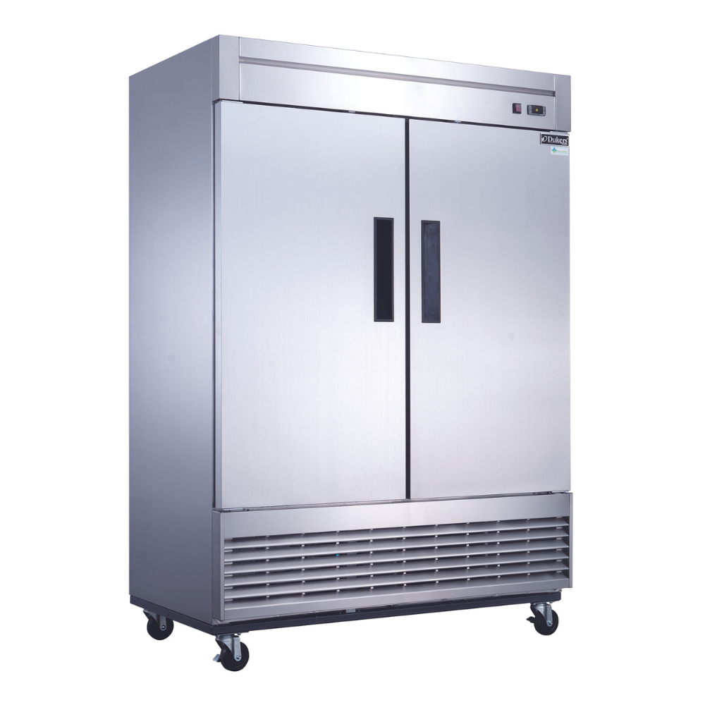 D55R Refrigerador comercial 2 puertas en acero inoxidable. Marca Tornado