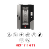 MKF1111GTS HORNO DE GAS COMBINADO DE CONVECCIÓN Y VAPOR DE 11 BANDEJAS 1/1 GN CON PANTALLA TÁCTIL